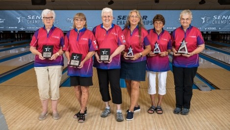 Bowlers at 2025 USBC Senior Championships